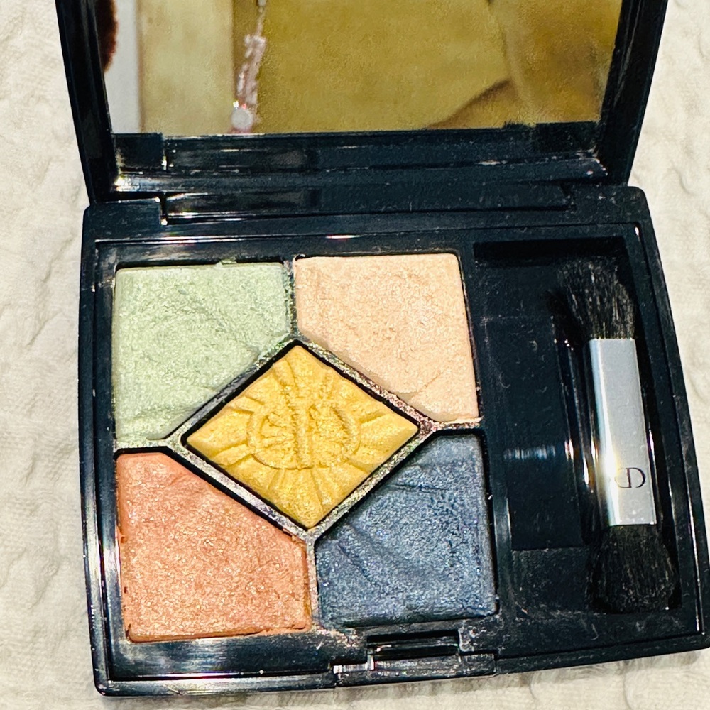Dior Eyeshadow Palette - Gold, Blue, Pink, Cream